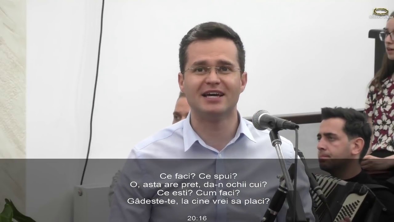 Daniel Berengea -  Sa nu se laude cel ce-ncinge arma (Biserica Albini)
