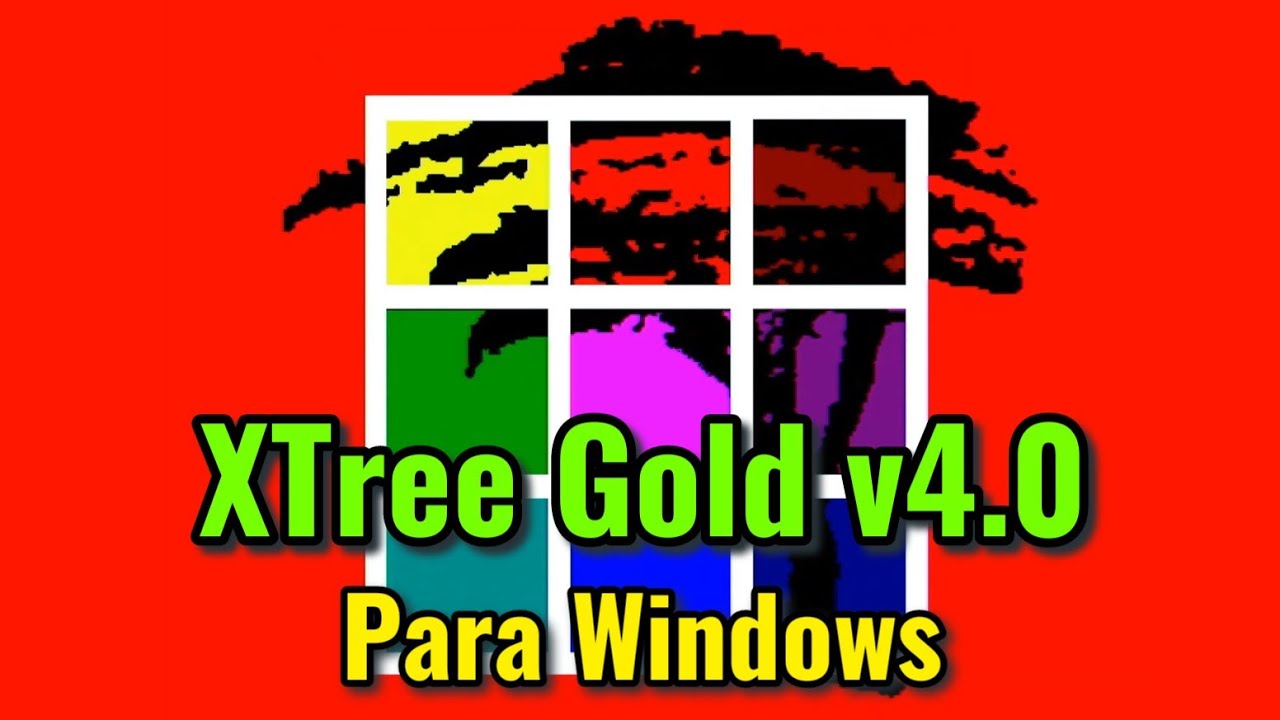 Xtree Gold (XTGold) 4.0 para Windows, revisión completa y paso a paso.