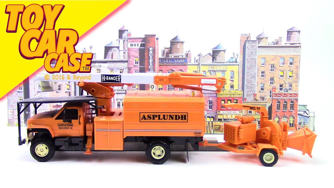 GMC TRUCK, TOP KICK Asplundh Tree Expert Co  truck Toy Car Case