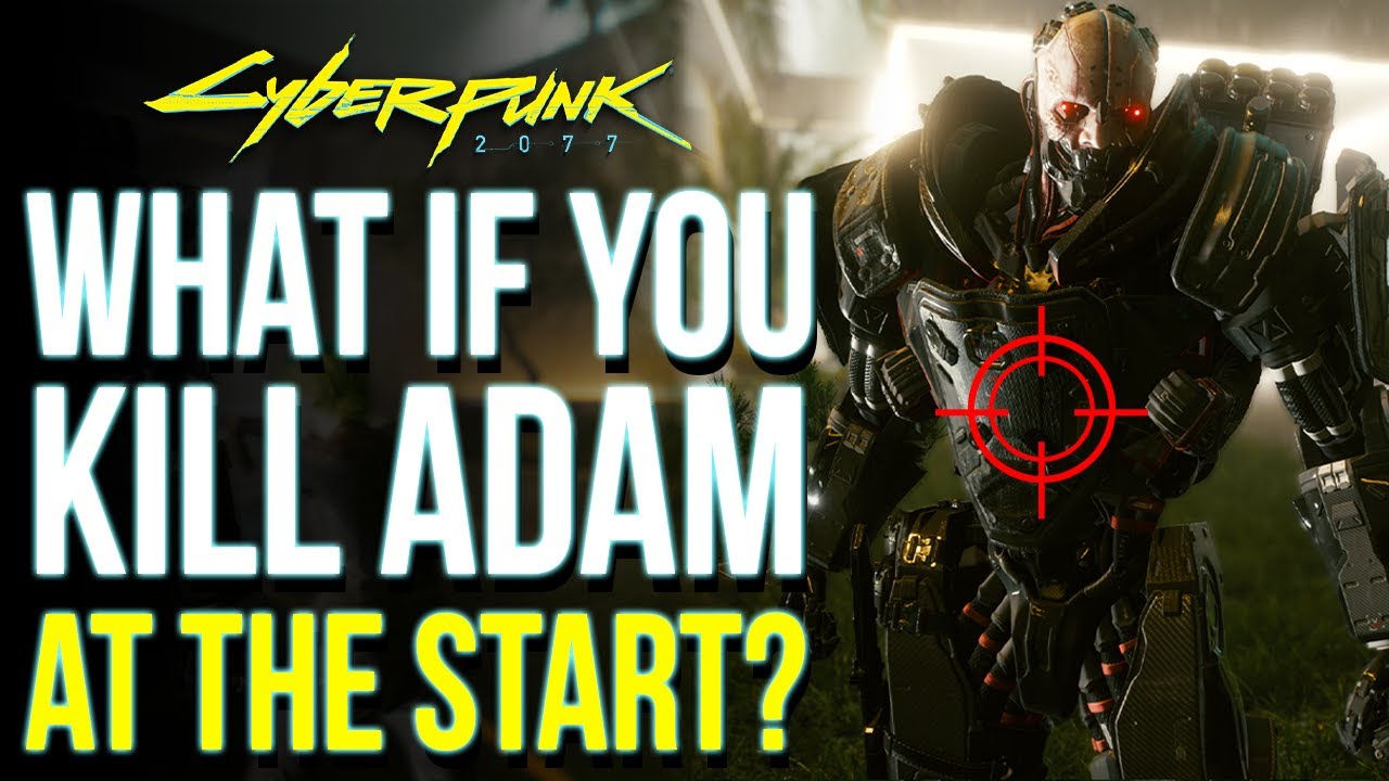 Что произойдёт, если убить АДАМА КРАША во время пролога в Cyberpunk 2077 | Секреты Cyberpunk 2077