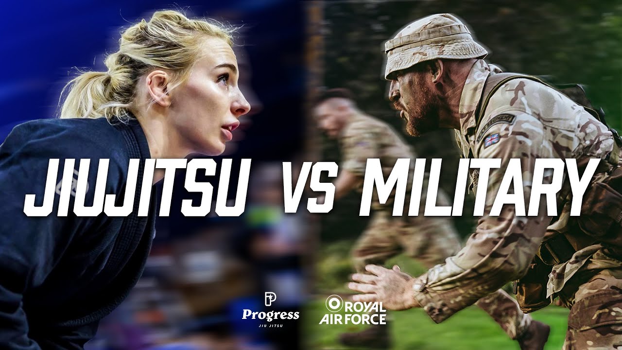 Pro JiuJitsu Athletes Take On The Royal Air Force