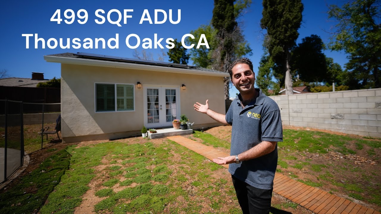 500 Sq Ft ADU Tour in Thousand Oaks: MASSIVE Kitchen