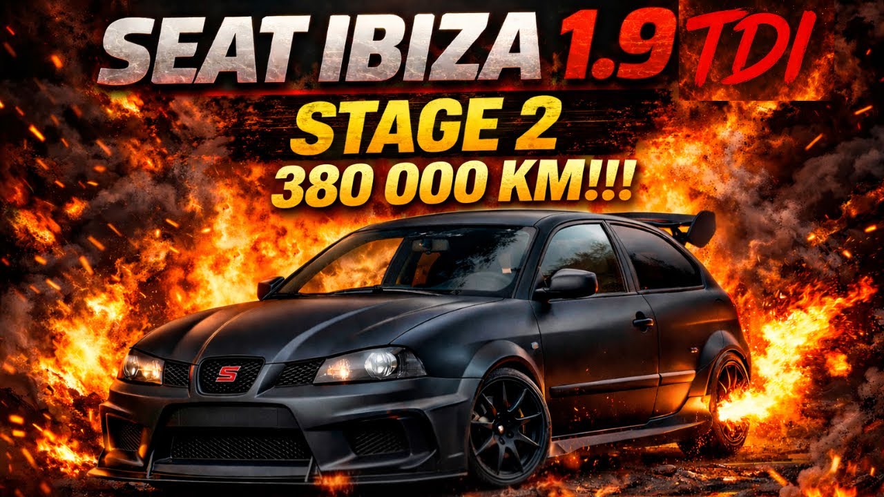 ⚠️ NE REGARDE PAS SI TU AIMES LES VOITURES NEUVES  SEAT IBIZA STAGE 2
