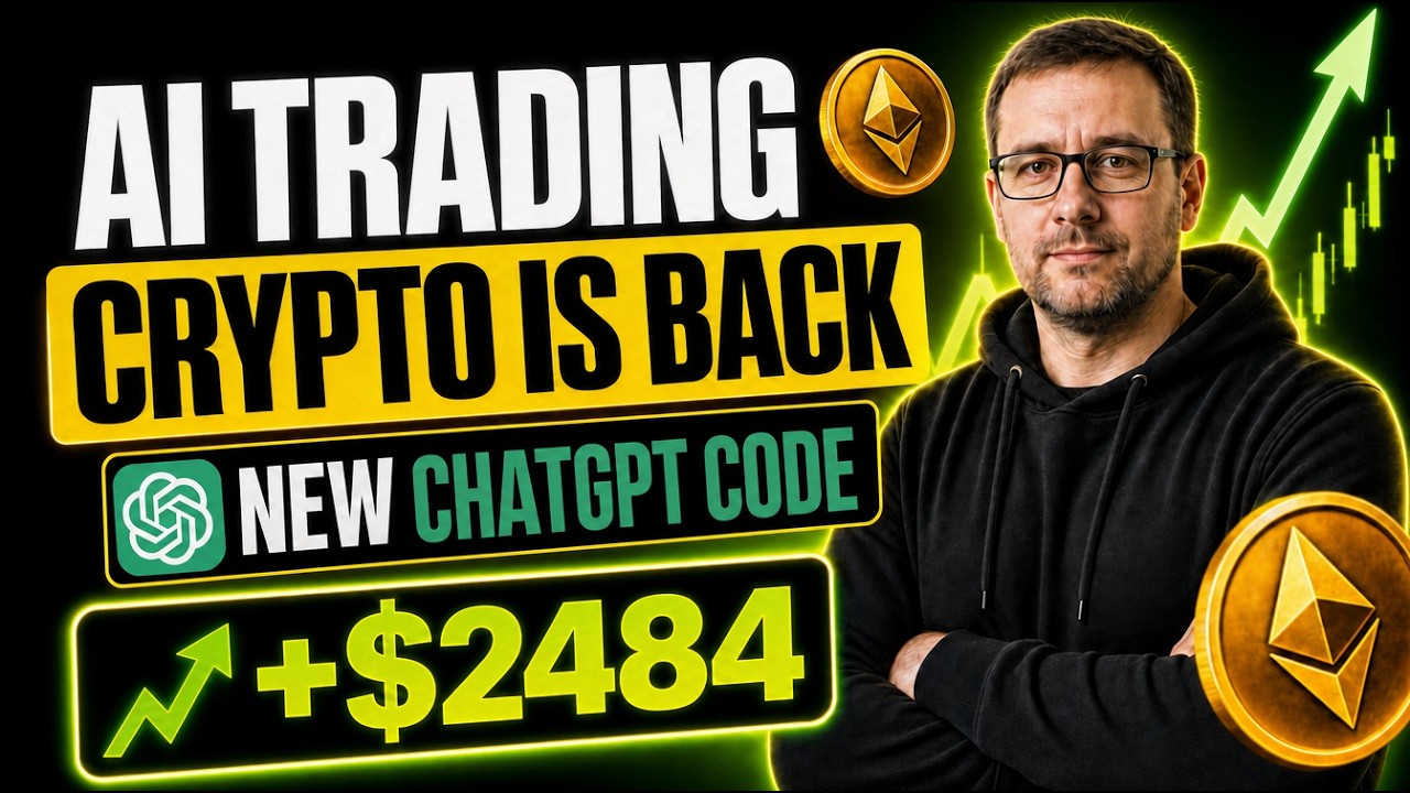 Crypto Is Back &mdash; I Gave ChatGPT For AI Trading - $2.4k/Day With Trading Bot (Step-By-Step Guide)