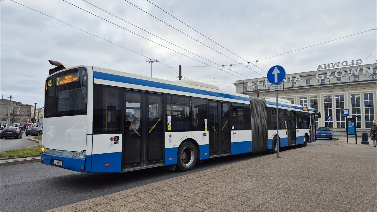 [Irex o. Gdynia] Solaris Urbino 18 III #4251 - linia Z, kierunek Gdynia Dworzec Gł. PKP