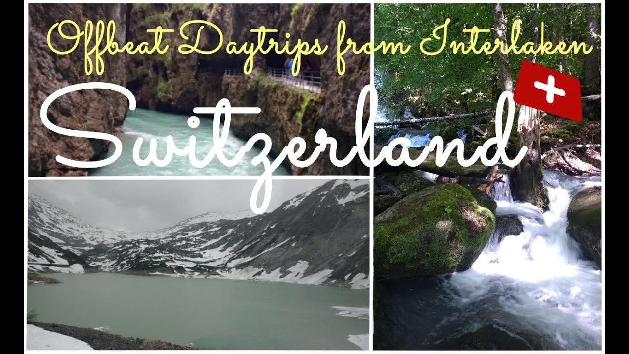 Switzerland Travel Vlog | Offbeat Alps | Budget Daytrips with Kids | Aareschlucht & Grimselpass