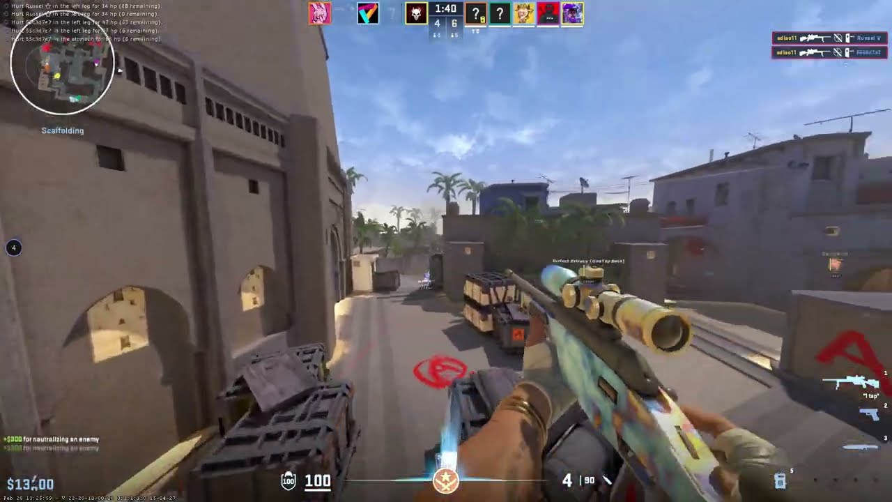 Almost 30k in Premier | CS2 HvH highlights #20 ft. Neverlose.cc