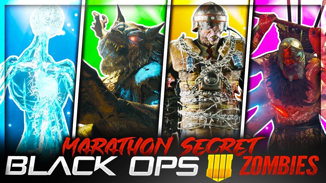 👟 MARATHON ZOMBIES : TOUS LES SECRETS de BLACK OPS 4 (BOTD, IX, VOD, DOTN, AE, AO, TAG..)