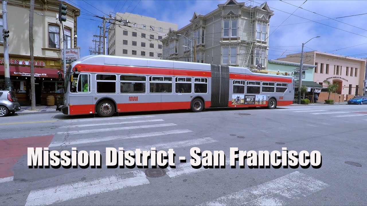 Afternoon walking tour through Mission District in San Francisco | California