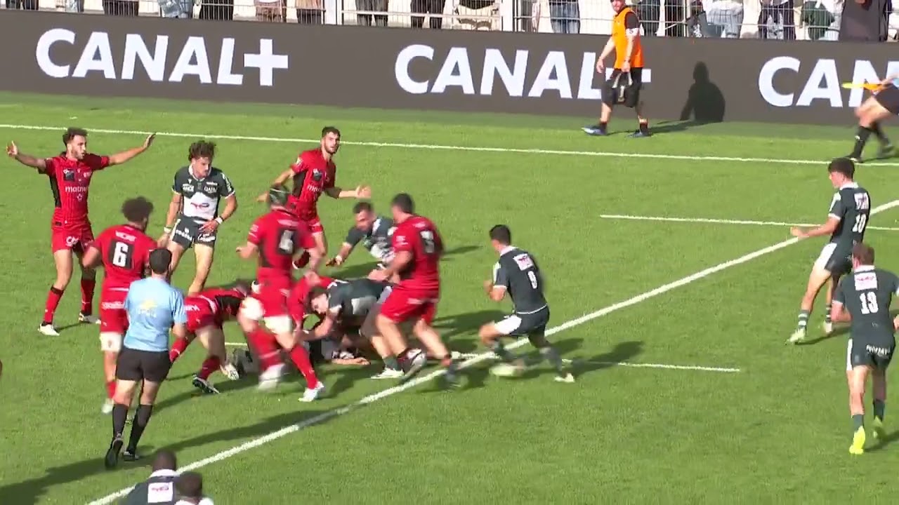 TOP 14 - Essai de Axel DESPERES (SP) - Section Paloise - LOU Rugby