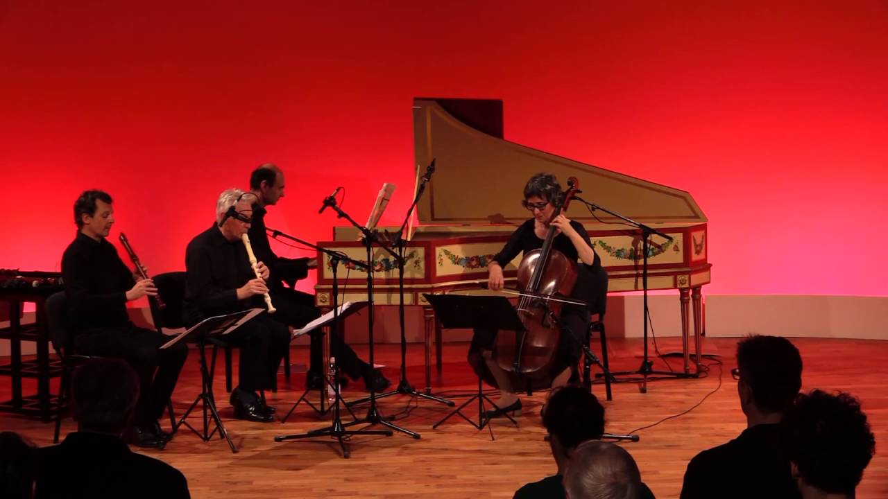Tripla Concordia & Walter van Hauwe: J.S. Bach BWV 1028 - Trio Sonata in Fa