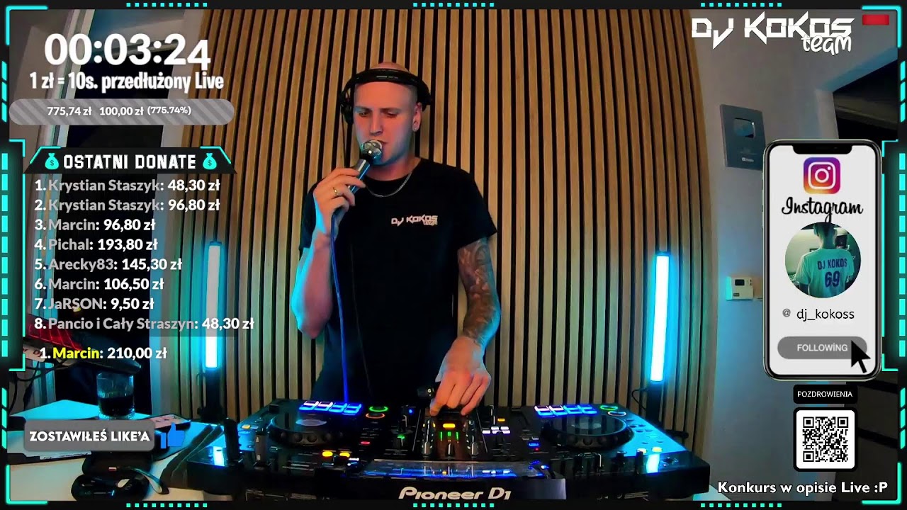 🔴 LIVE  🔥 DJ KOKOS  MIX ⚡️NAJLEPSZA MUZYKA KLUBOWA  🥳 (10.07.26)