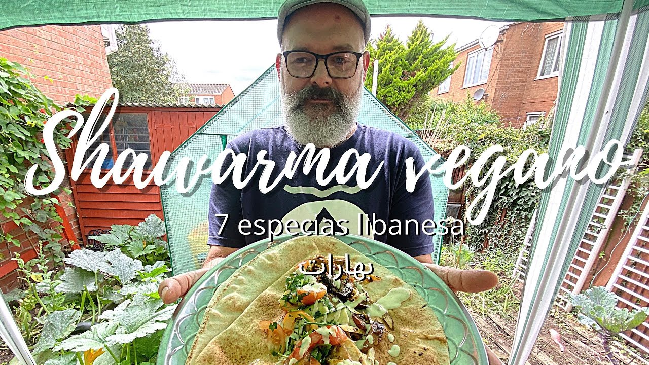 🌯 #shawarma  #vegano  | Sabor del Medio Oriente Sin Carne, ¡y Con Mucho Sazón! ✨🌱#recetasfáciles