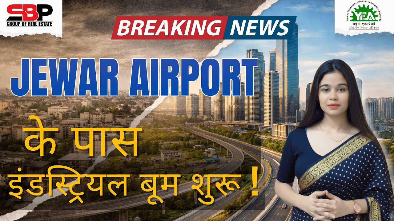 Industrial growth accelerates near Jewar Airport | YEIDA major update | Yamuna Expressway Industr...