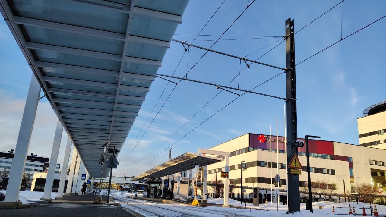 Tampereen raitiovaunun pysäkit osa 1