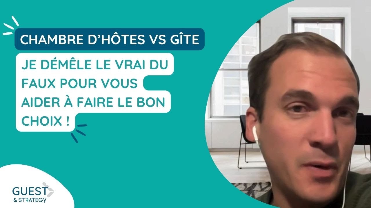 Chambres d’hôtes VS Gîtes : lequel choisir ?