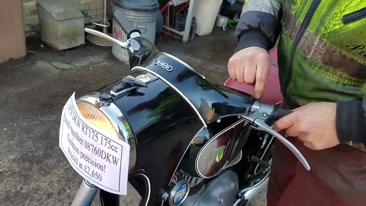 1959 DKW RT175 175cc у Энди Тирнанса #08760DKW