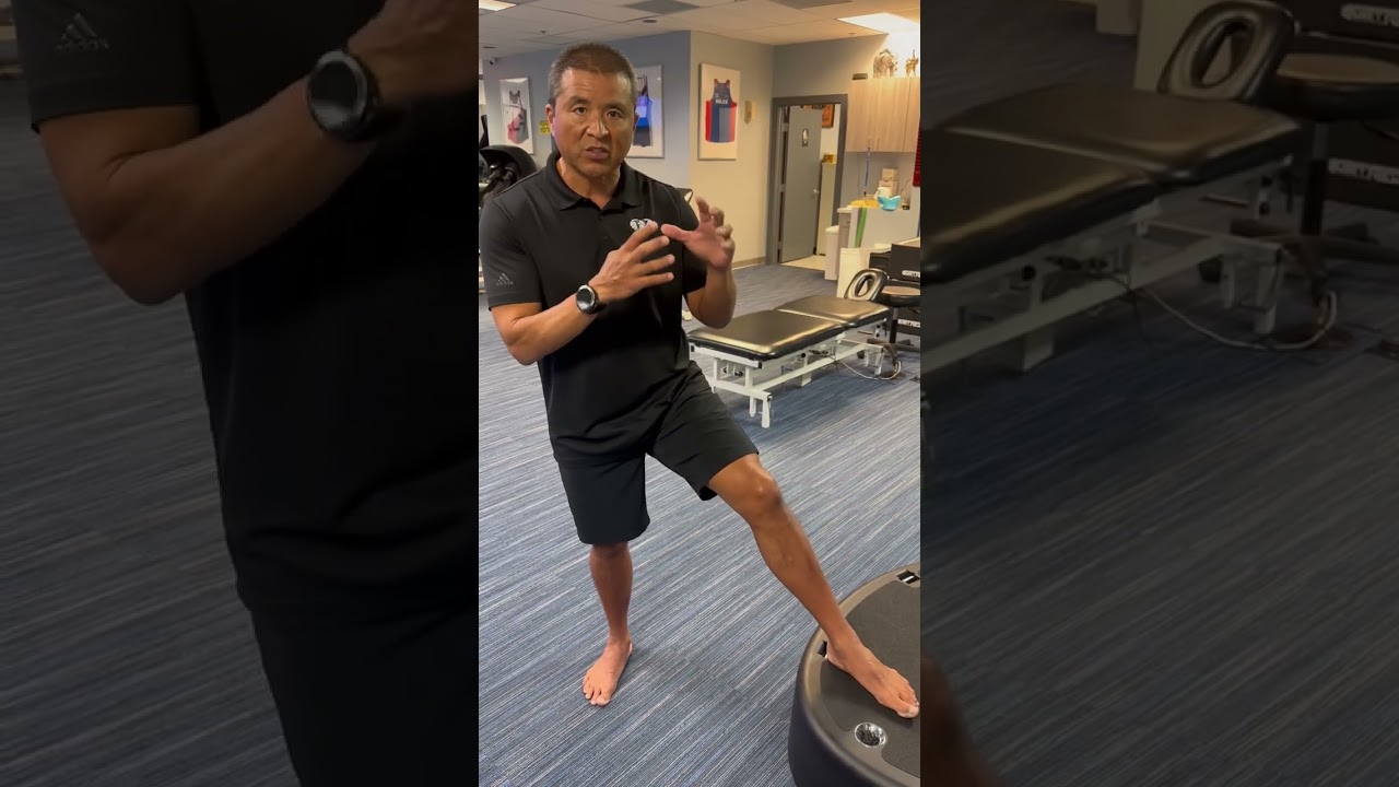 Get rid of chronic foot pan using the power plate Dr Tommy Rhee