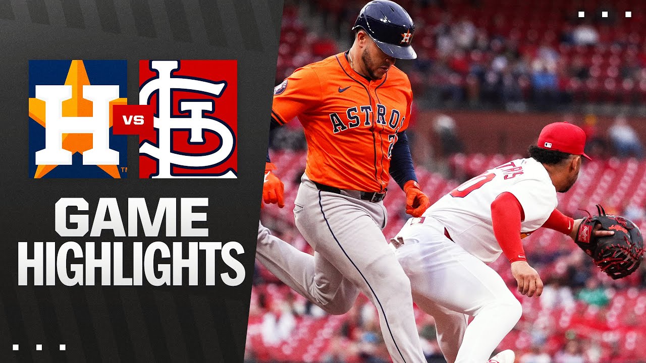 Astros vs. Cardinals Game Highlights (4/14/25) | MLB Highlights