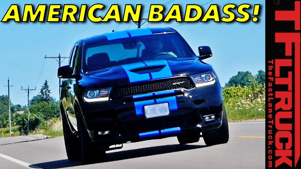 Over The Top! THIS Is What Makes The 2019 Dodge Durango SRT An Awesome Family Hauler
