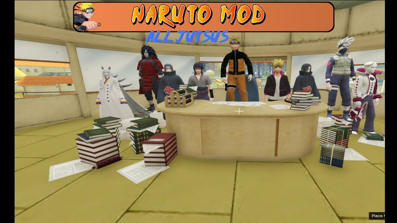 GTAV Mods | Naruto Script ( All Features )