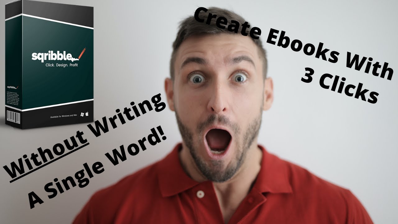 Sqribble DEMO - Create Ebooks in MINUTES!