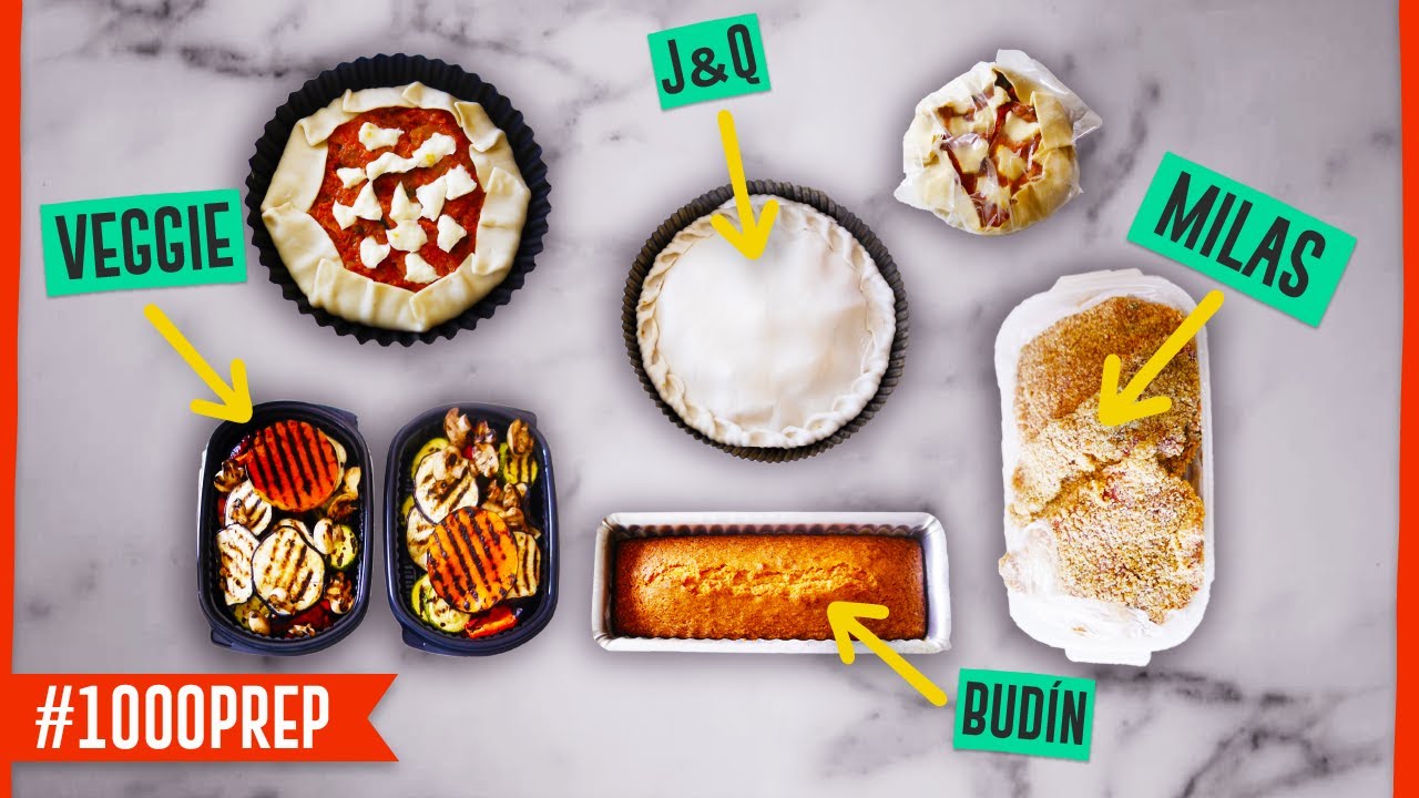 Mealprep cuarentena ARGENTINAZO : 6 platos para cocinar y guardar - #Quedateencasa y cocina #Conmigo