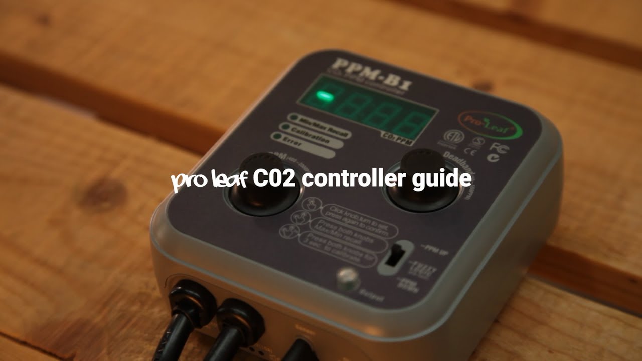 Как пользоваться контроллером CO2 Pro Leaf