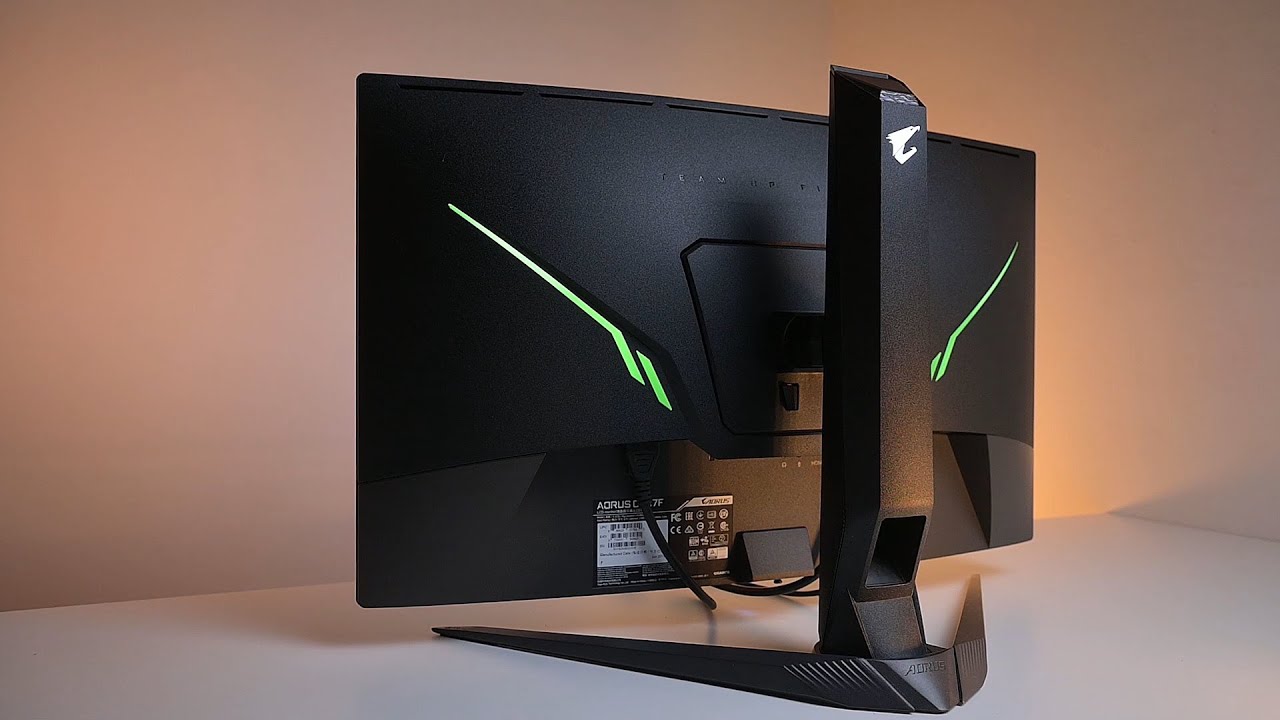 Aorus CV27F Gaming Monitor - Unpolished but fun to use