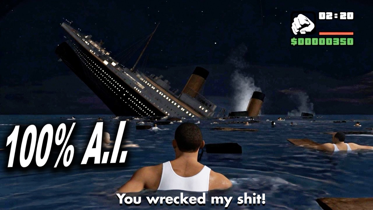 GTA: Titanic (A.I. Video)