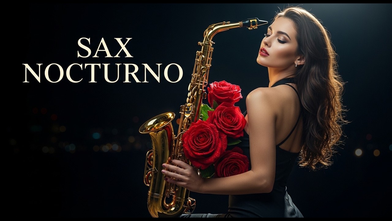 Sax Nocturno para Sueño Profundo 🌙 Relajación Total en una Noche Tranquila