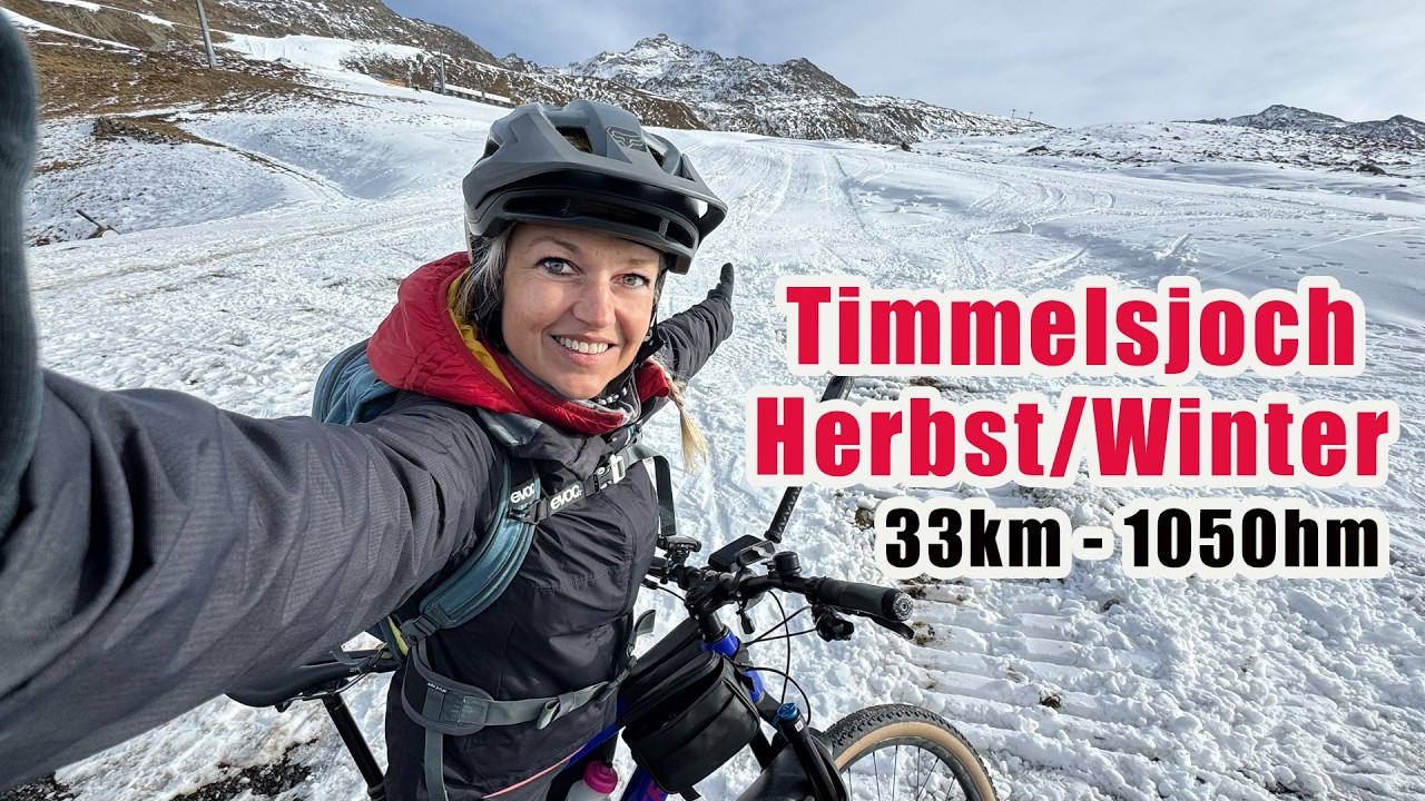 Radtour - Timmelsjoch Herbst/Winter 33km - 1.050hm