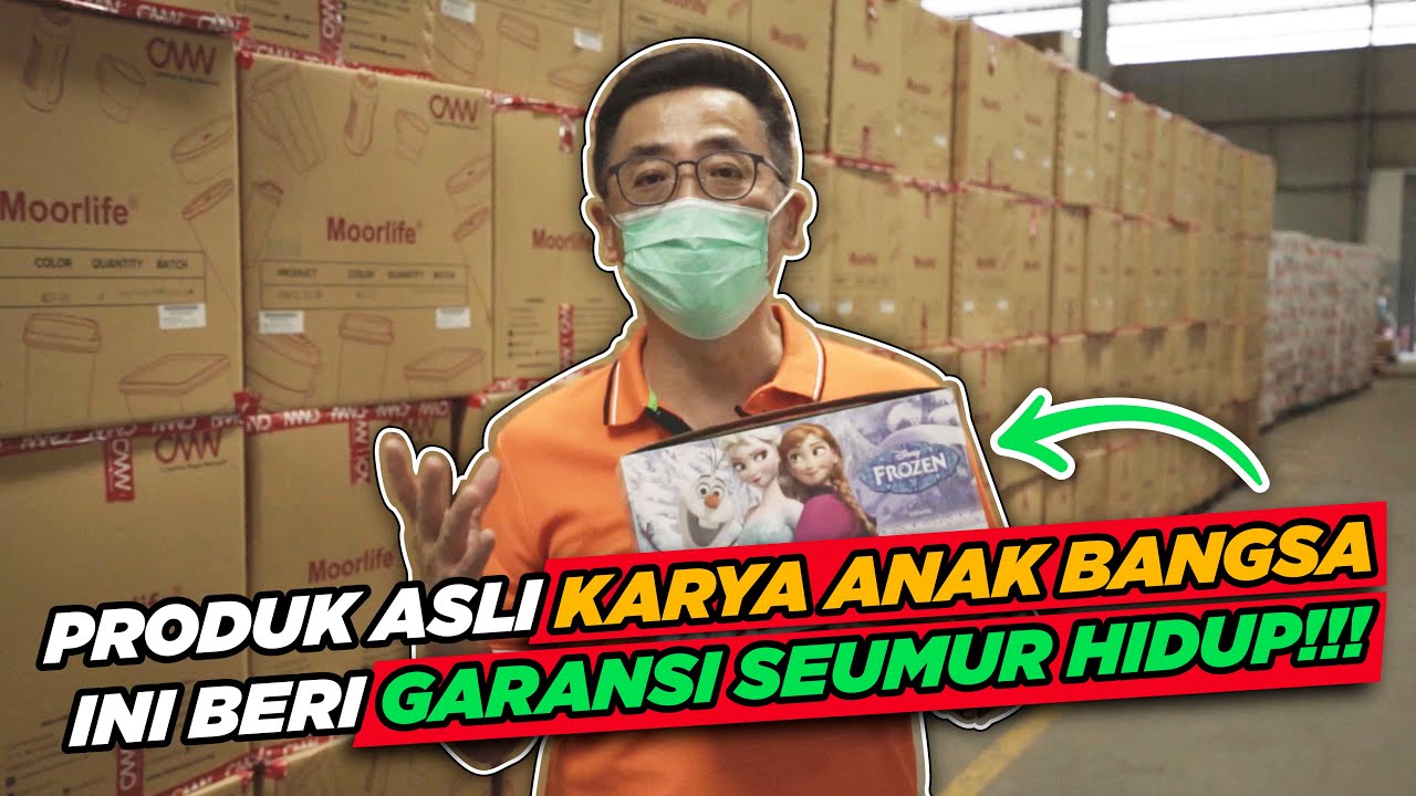 BONGKAR PABRIK KEMASAN TERBAIK DI DUNIA - Moorlife Tour with Hermanto Tanoko