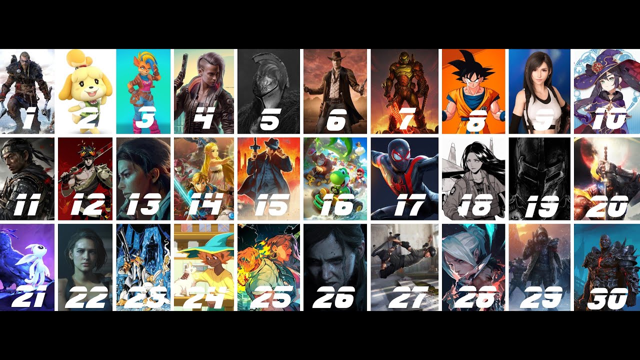 30 Games Best of 2020 - Alphabetically