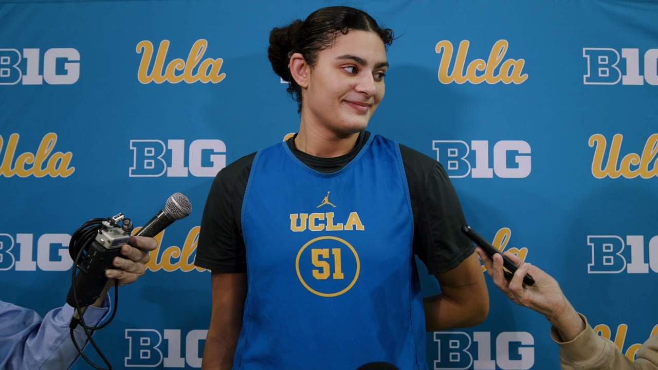 UCLA W. Basketball Media Availability - Lauren Betts (Jan. 29, 2025)