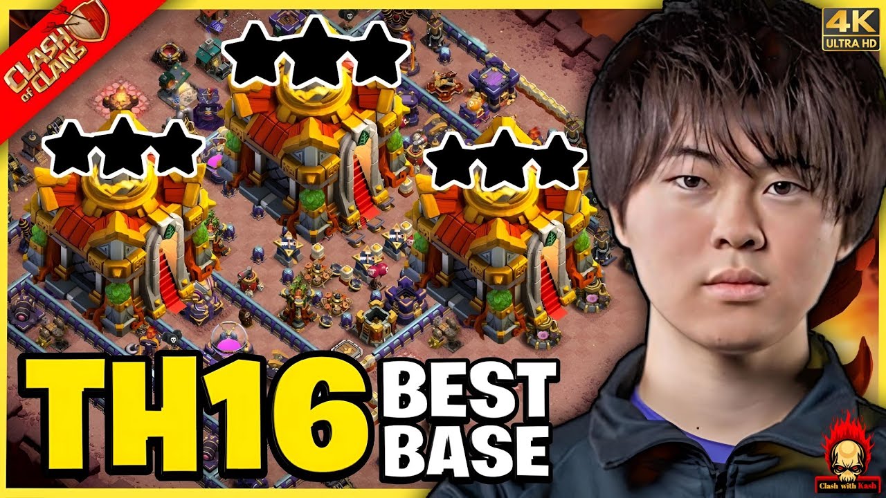 PRO BEST 10 *WAR* BASE LINK ! ANTI ROOT RIDER TH16 BASE ! TH16 BEST WAR, LEGEND BASE WITH LINK