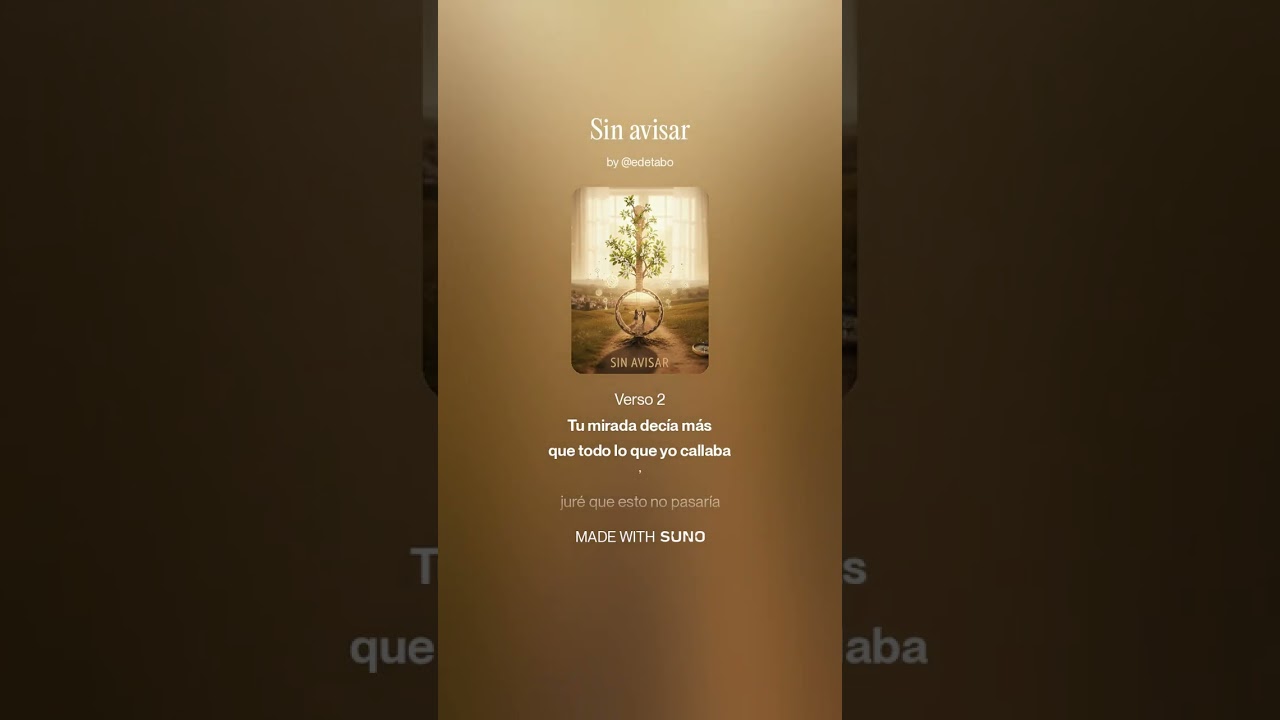 Sin avisar