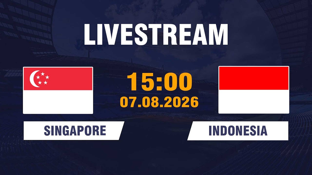 🔴 SINGAPORE vs INDONESIA | HIGH-STAKES ASEAN DERBY CLASH! FULL MATCH