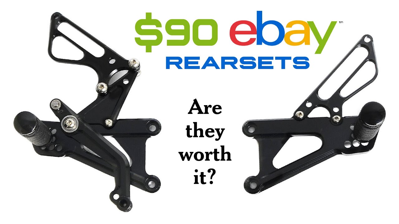 Triumph Daytona 675 WRECKED Bike Rebuild (Part 2) eBay Rearsets!