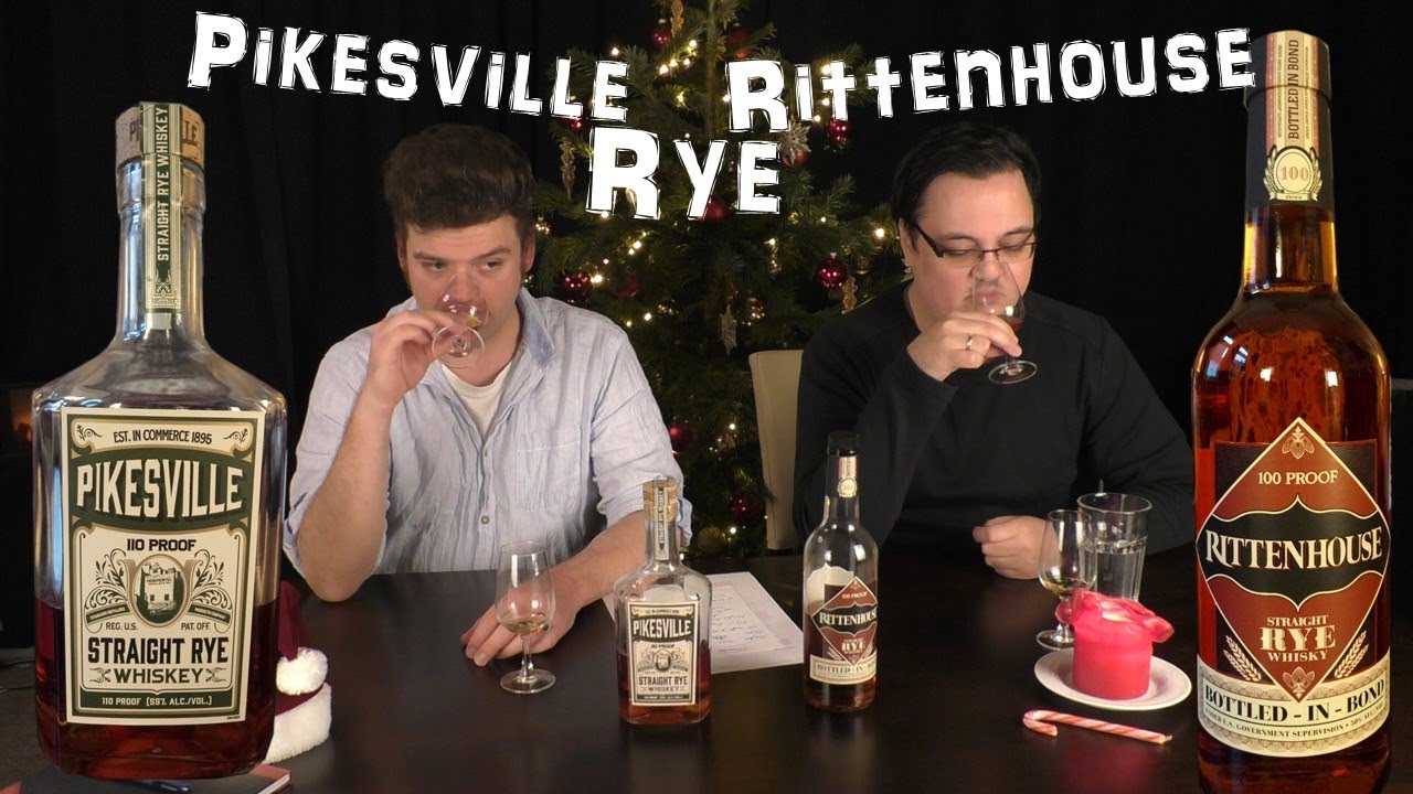 Rittenhouse vs. Pikesville - Rye Whiskey Verkostung
