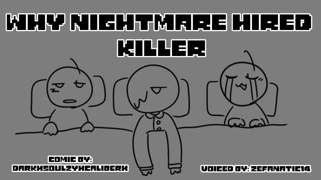 Почему кошмарный наёмный убийца //AU Sanses Comic Dub//