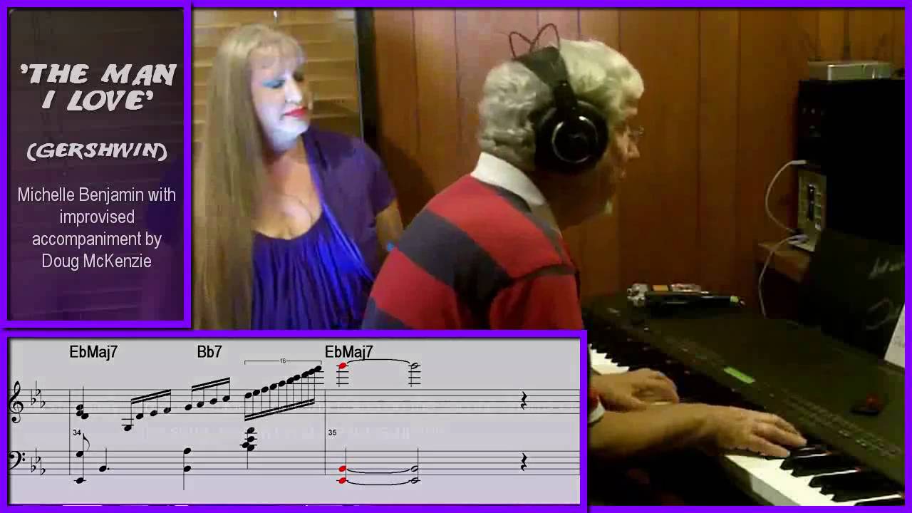 'The Man I Love' - accompanying a jazz vocalist