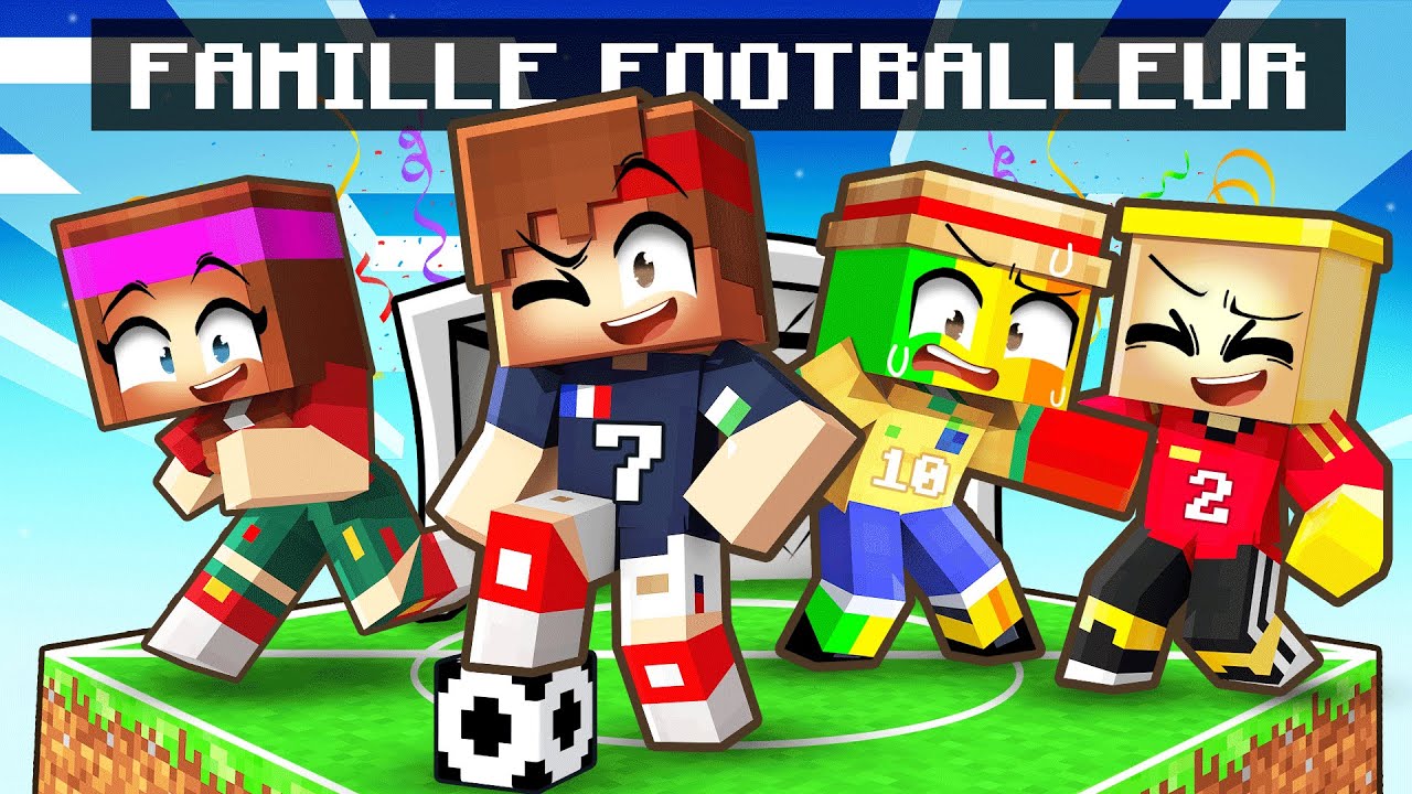 Avoir une famille de Footballeur sur Minecraft !