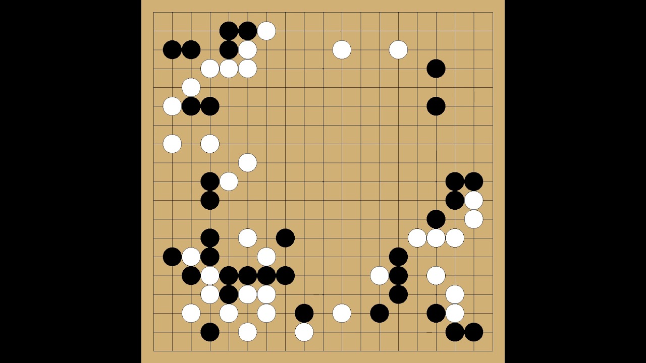 Yo Kagen(9p) vs Kim Soojang(9p) - 1st Toyota Cup - round 1 - 2002-03-19 - komi: 5.5