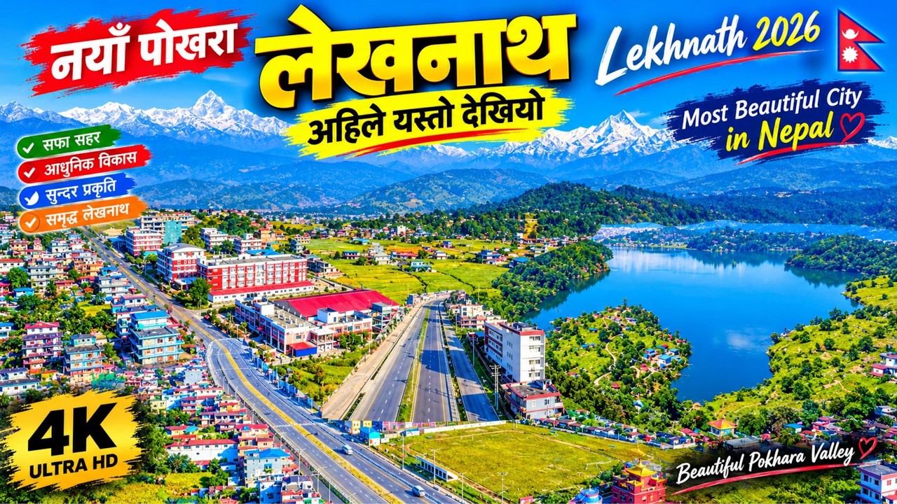 नयाँ पोखरा लेखनाथ अहिले यस्तो देखियो Pokhara-Lekhnath Like You&rsquo;ve Never Seen Before | Pokhara Valley