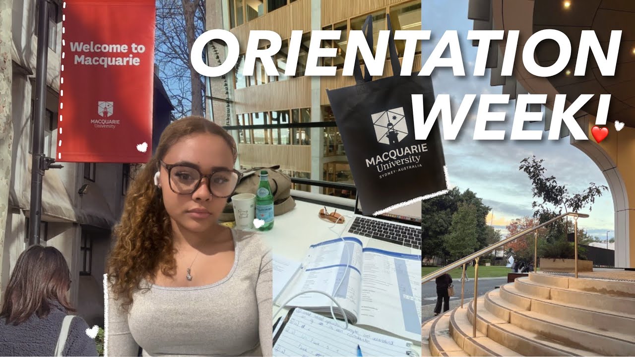 COME TO ORIENTATION DAY WITH ME! 🎓 | Uni Vlog 2025