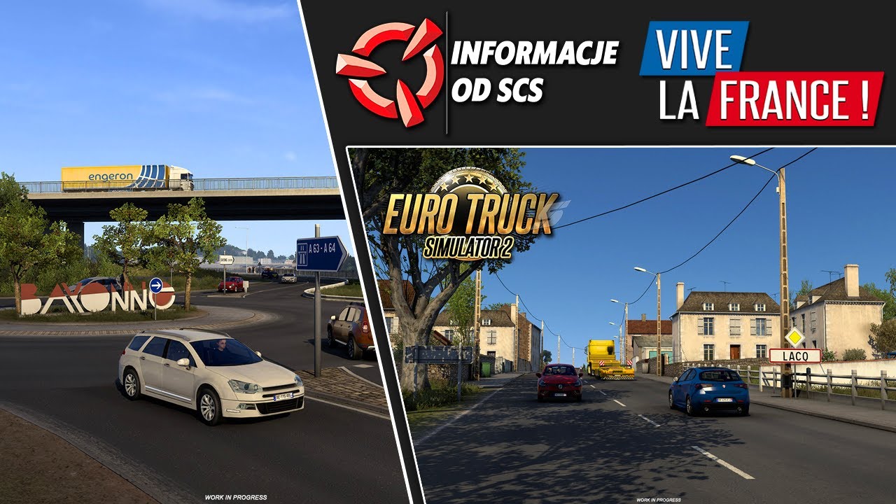 ETS 2: ROZBUDOWA TEREN&Oacute;W VIVE LA FRANCE I POŁĄCZENIE Z DLC IBERIA