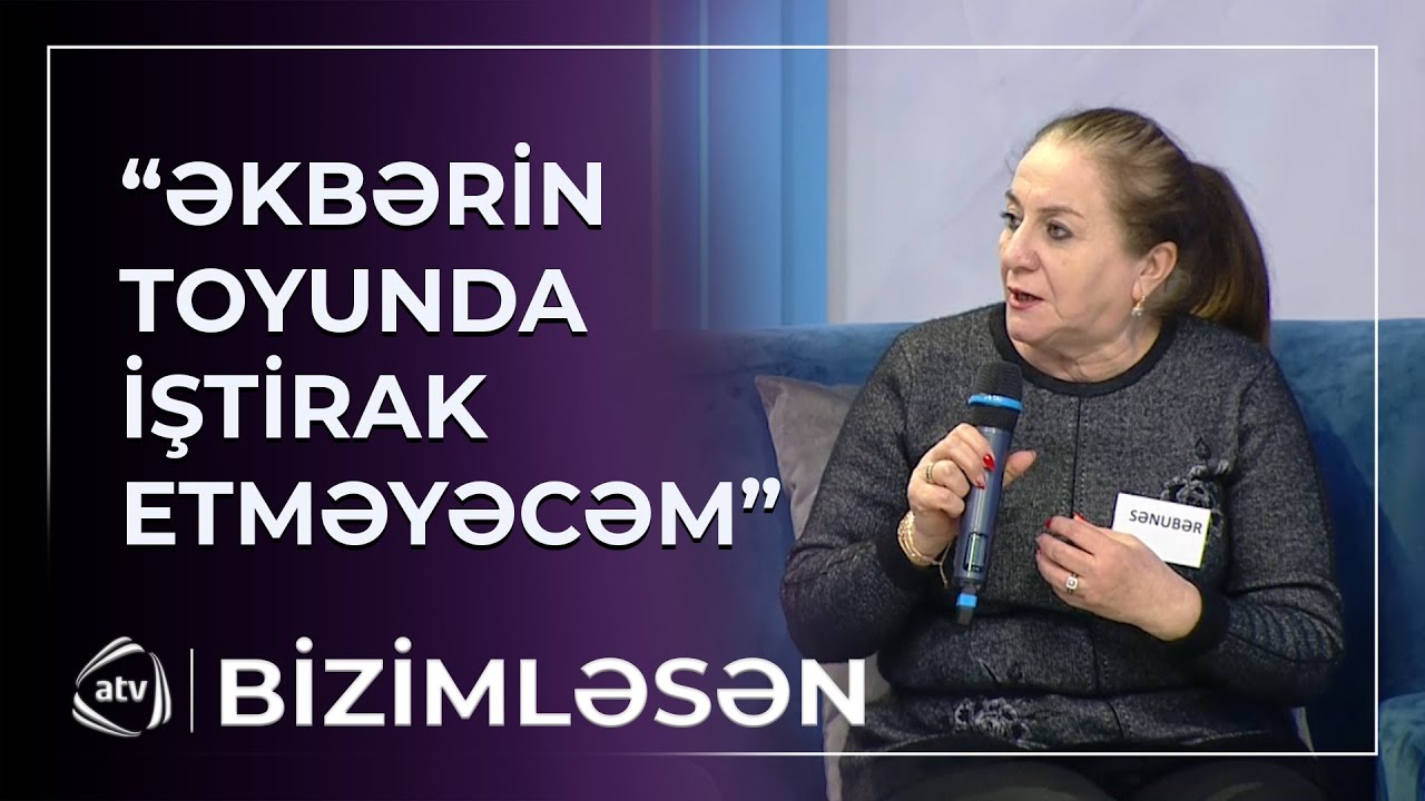"Toyunda məni görməyəcək..." - Sənubər xanım Əkbərin evliliyinə ETİRAZ ETDİ / Bizimləsən