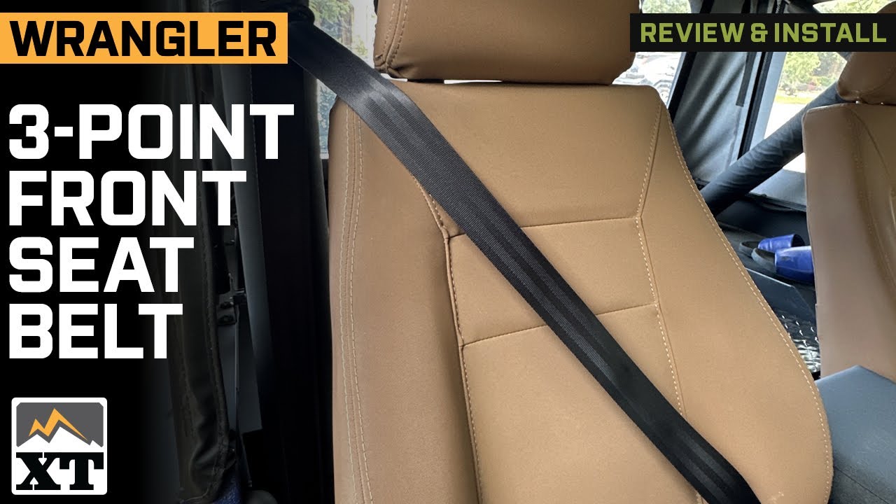Jeep Wrangler 3-Point Front Seat Belt Review & Install