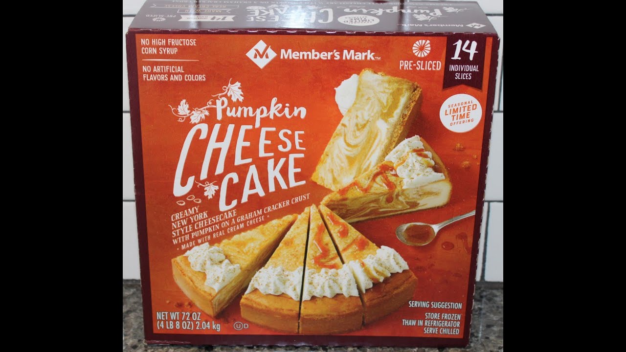 Member’s Mark Sam’s Club Pumpkin Cheesecake Review